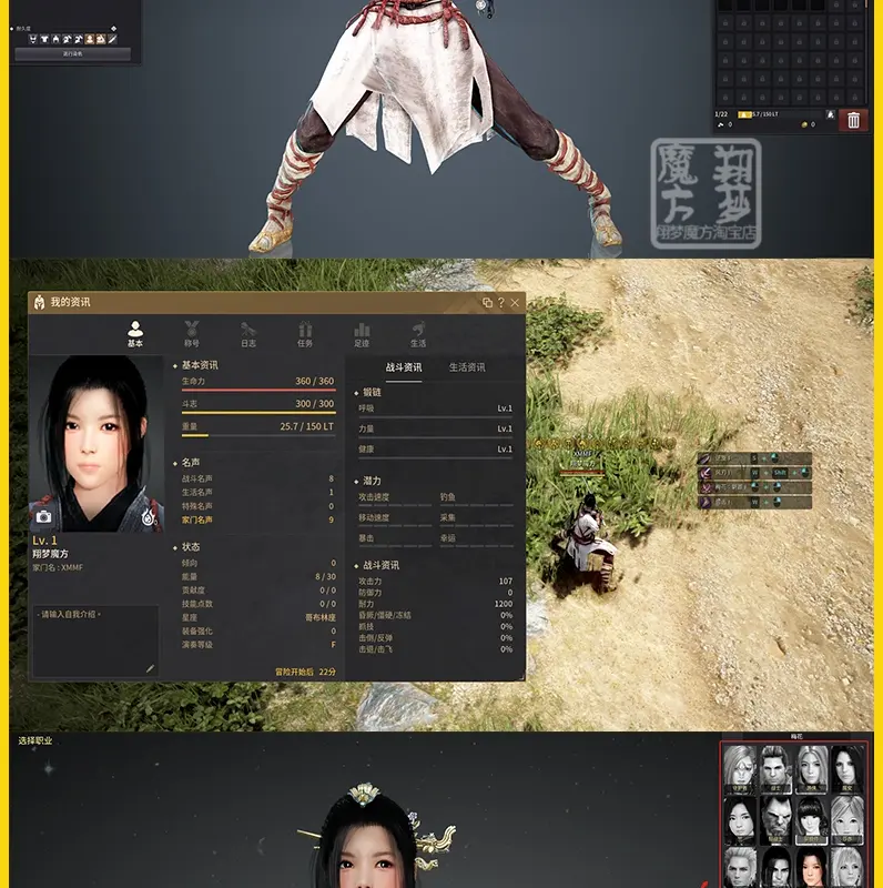 图片[6]|005|2022黑色沙漠2508网游PC单机19职业捏脸免虚拟机一键端局域网外网|墨小柠|翔梦魔方