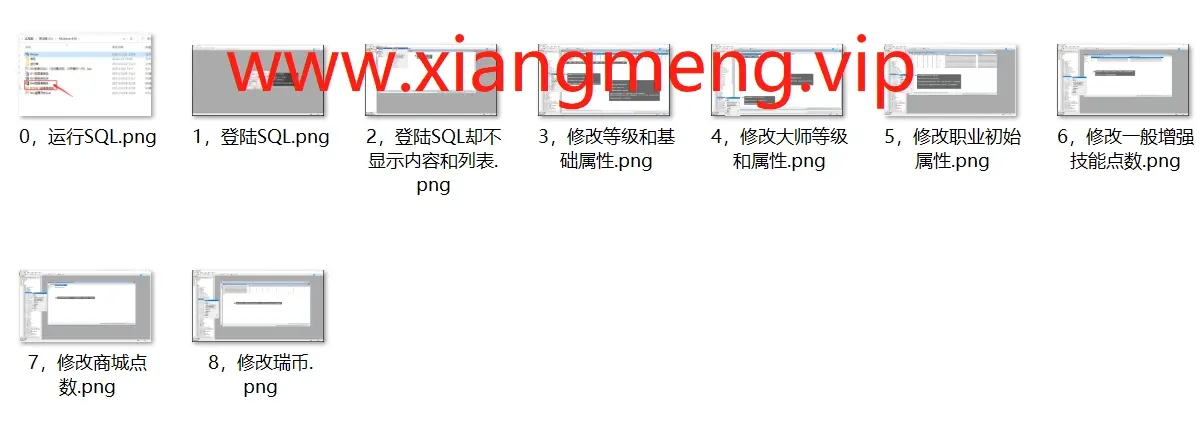 图片[1]|019|奇迹修改教程（包含SQL基础，搭建架设，商城，掉落，商人商店，刷怪，经验倍率等设置）|墨小柠|翔梦魔方