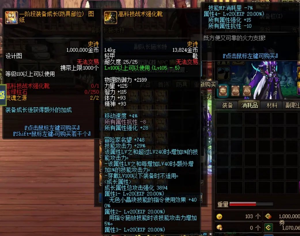 029|110级DNF神话版3.0单机版 完整主线任务剧情，带攻略及视频教程|墨小柠|翔梦魔方