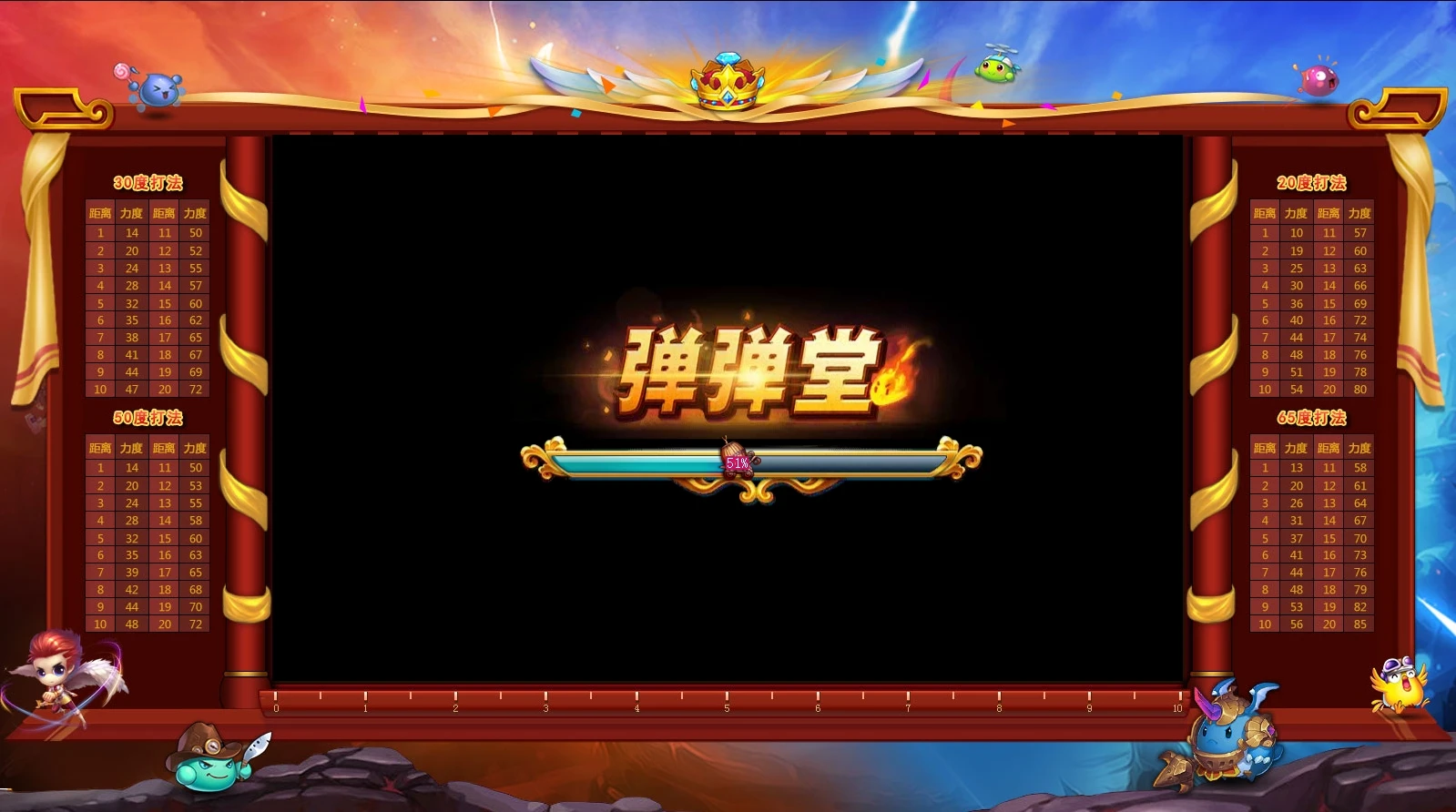163|经典页游-弹弹堂单机版，开过服的完善版+Gm工具及安装视频|墨小柠|翔梦魔方